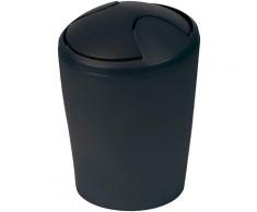 spirella Kosmetikeimer Move schwarz Bad Sanitär Mülleimer