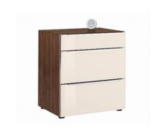 nolte Möbel Nachtkommode Alegro2 Style braun Nachtkonsolen und Nachtkommoden Nachttische Tische Sideboards