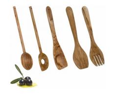 Metaltex Kochbesteck-Set, (4-tlg.) beige Kochbesteck Besteck Messer Haushaltswaren Kochbesteck-Sets