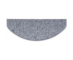 Stufenmatte Carlos Andiamo stufenförmig Höhe 8 mm maschinell getuftet, grau, grau
