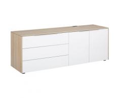 Maja Möbel Container 5505 eDJUST braun Rollcontainer Büroschränke Büromöbel Schränke