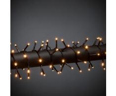 KONSTSMIDE Micro LED Büschellichterkette Cluster schwarz Lichterketten und Lichtschlauch Dekoleuchten Lampen Leuchten