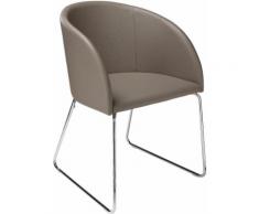 now by hülsta Kufenstuhl Schalensessel S19, 25 Jubiläumsaktion grau now! Stühle Sitzbänke Premium-Möbel