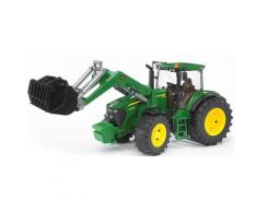 Bruder Spielzeug-Traktor "John Deere 7930 mit Frontlader 1:16 grün", grün, grün