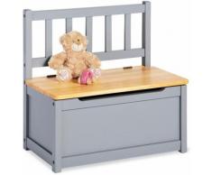 Pinolino Truhenbank Fenna, grau/natur, für Kinder grau Kinderstühle Kindermöbel