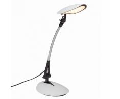 Brilliant Leuchten Sheldon LED Schreibtischleuchte schwarz/weiß, schwarz, Neutral, schwarz/weiß
