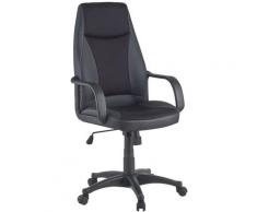 Duo Collection Chefsessel Fellbach, mit weißen Ziernähten schwarz Sessel Wohnzimmer
