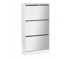 heine home Schuhschrank mit Spiegelfront, weiß, weiß