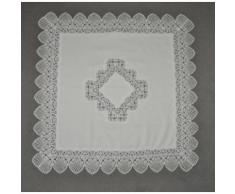 Mitteldecke, Tischdecke Rosenzauber, Stickereien Plauen beige Mitteldecken Tischwäsche Tischdecken
