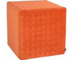 Sitzwürfel, Soft Nobile, H.O.C.K. orange Kinder Sitzkissen Sitzwürfel Hocker Kopfkissen