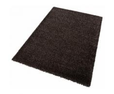 Hochflor-Teppich Cosy Glamour Esprit rechteckig Höhe 40 mm maschinell gewebt, braun, braun