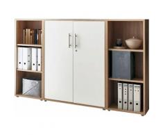 BMG Büro-Set TABOR 2 niedrig, (Set, St.) weiß Büromöbel-Sets Arbeitszimmer Büro