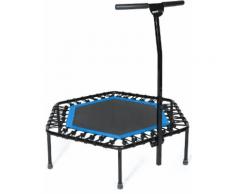 SportPlus Fitnesstrampolin SP-T-110, Ø 110 cm blau Fitness Ausrüstung Sportarten Trampolin