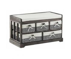 heine home Bank inklusive Körbe, braun, braun