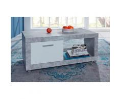 trendteam Couchtisch grau Couchtische eckig Tische Tisch