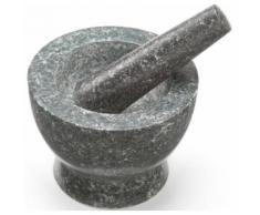 JAMIE OLIVER Mörser (Set 2-tlg), grau, grau