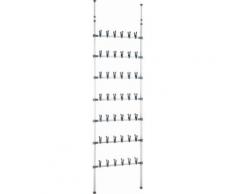 WENKO Schuhregal Atlas, höhenverstellbar weiß Schuhregale Schuhschränke Garderoben