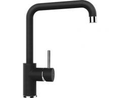 Schock Küchenarmatur FONOS, Festauslauf, Temperaturbegrenzer, Wasserspar-Perlator, Schwenkbereich 360° schwarz Küchenarmaturen Küche Ordnung