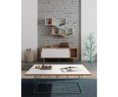 TemaHome Sideboard Dann, mit Schiebetüren, Breite 165 cm beige Sideboards Kommoden