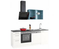 OPTIFIT Küchenzeile Mini, ohne E-Geräte, Breite 210 cm blau Singleküchen Küchenzeilen -blöcke Küchenmöbel Arbeitsmöbel-Sets
