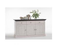 Home affaire Sideboard Skanderborg, Breite 145 cm weiß Sideboards Kommoden