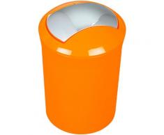 spirella Kosmetikeimer Sydney orange Bad Sanitär Mülleimer