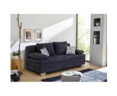 INOSIGN Schlafsofa, mit Bettfunktion und Bettkasten, als Dauerschläfer geeignet, hervorragendem Sitz- Liegekomfort, fest vernähtem Kaltschaumtopper blau Schlafsofa Inosign Sofas Couches Premium-Möbel