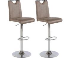 Homexperts Barhocker Fever (Set 2 Stück), braun, vintage braun