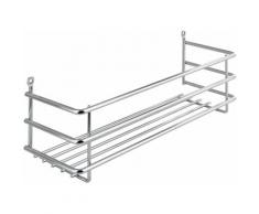 Eyckhaus kitchen & cooking Aufbewahrungskorb Reling, ideal für kleine Dosen oder andere Küchenutensilien grau Körbe Boxen Regal- Ordnungssysteme Küche Ordnung