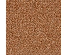 Bodenmeister Teppichboden Velours gemustert, rechteckig, 10 mm Höhe, Meterware, Breite 400 cm, uni, Wunschmaß orange Bodenbeläge Bauen Renovieren