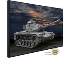 Papermoon Infrarotheizung Panzer, sehr angenehme Strahlungswärme bunt Heizkörper Heizen Klima