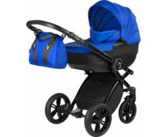 knorr-baby Kombi Kinderwagen Set, »Alive Elements, Tief«, blau, Unisex, schwarz-blau