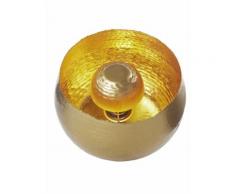 KARE Design Tischleuchte modische Optik, goldfarben, Neutral, goldfarben