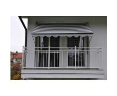 Angerer Freizeitmöbel Klemmmarkise, hellgrau-grau, Ausfall: 150 cm, versch. Breiten grau Klemmmarkise Klemm-Markisen Markisen Garten Balkon