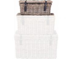 Homexperts Truhe (1 Stück Im Set 54929718 sind 3 Truhen erhalten), grau, grau