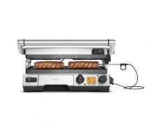 Sage Kontaktgrill the Smart Grill Pro SGR840 2400 Watt, silberfarben, silberfarben