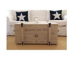 Uncle Joe´s Truhentisch, im rustikalen Landhausstil grau Holz-Couchtische Holztische Tische Truhentisch