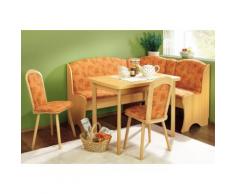 Eckbankgruppe (Set 4-tlg), orange, terrakotta
