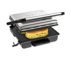 Tefal Kontaktgrill GC242D Inicio Grill Adjust 2000 Watt, schwarz, schwarz-edelstahlfarben