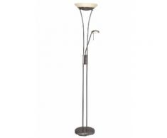 Brilliant Leuchten LED Deckenfluter Finn silberfarben LED-Lampen LED-Leuchten Lampen sofort lieferbar