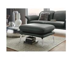 W.SCHILLIG Hocker sherry, German Design Award 2018, Metallfüße in Chrom glänzend, Breite 82 cm grau Polsterhocker Sessel und Sofas Couches