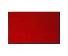 SALONLOEWE Fußmatte waschbar, rot, Neutral, rot