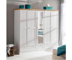 Home affaire Kleiderschrank Binz, weiß