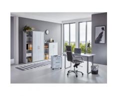 BMG Büro-Set grau Büromöbel