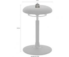Mayer Sitzmöbel Drehhocker Pendelhocker myMOBILIS, ermöglicht dynamisches Sitzen braun Hocker