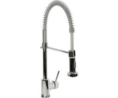 Eyckhaus kitchen & cooking Spültischarmatur Design, Hochdruck silberfarben Küchenarmaturen Küche Ordnung