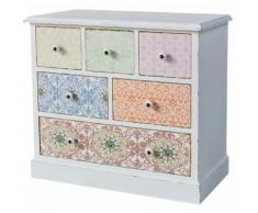 my Flair Kommode Paisley, Breite 81 cm weiß Schubladenkommoden Kommoden Sideboards