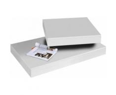 PRO Line Couchtisch weiß Couchtische eckig Tische Tisch
