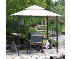 Tepro Grillpavillon, BxT: 246x154 cm beige Grillpavillon Pavillons Garten Balkon