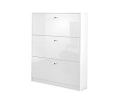 HMW Collection Schuhschrank Space weiß Schuhkipper Schuhschränke Garderoben
